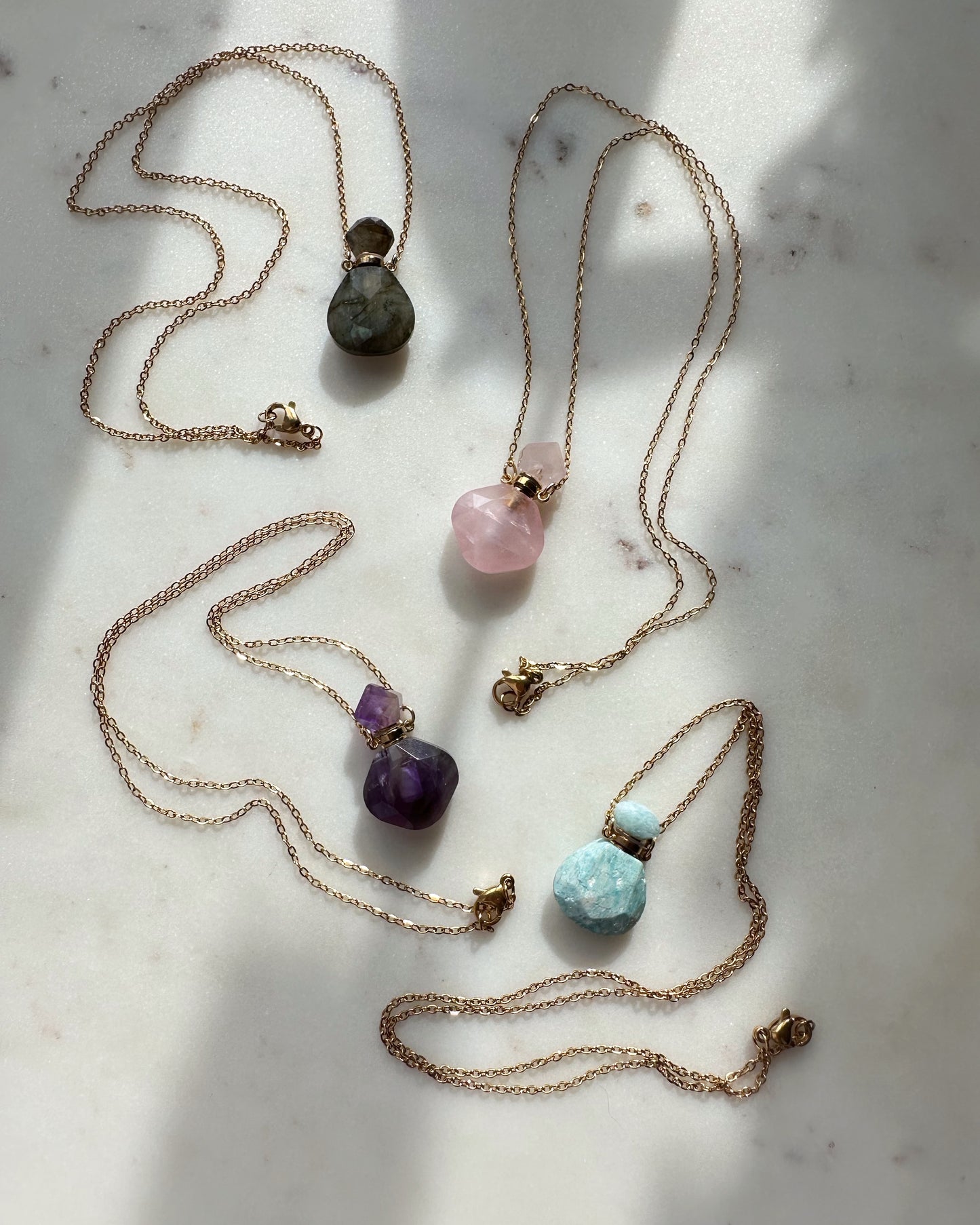 Perfume mini crystal bottle