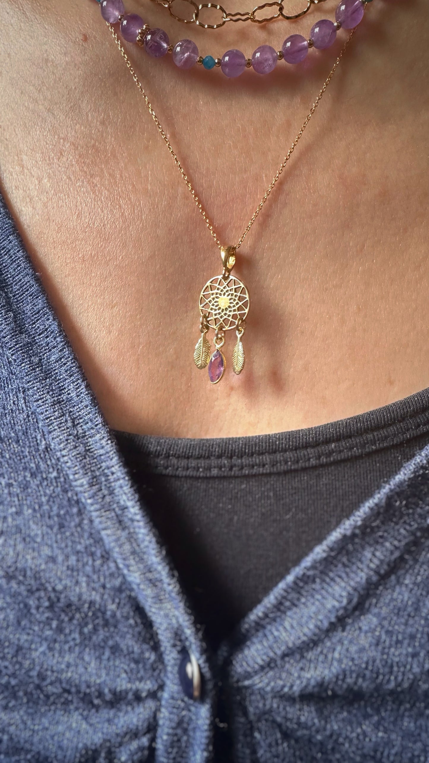 Dream Catcher necklace