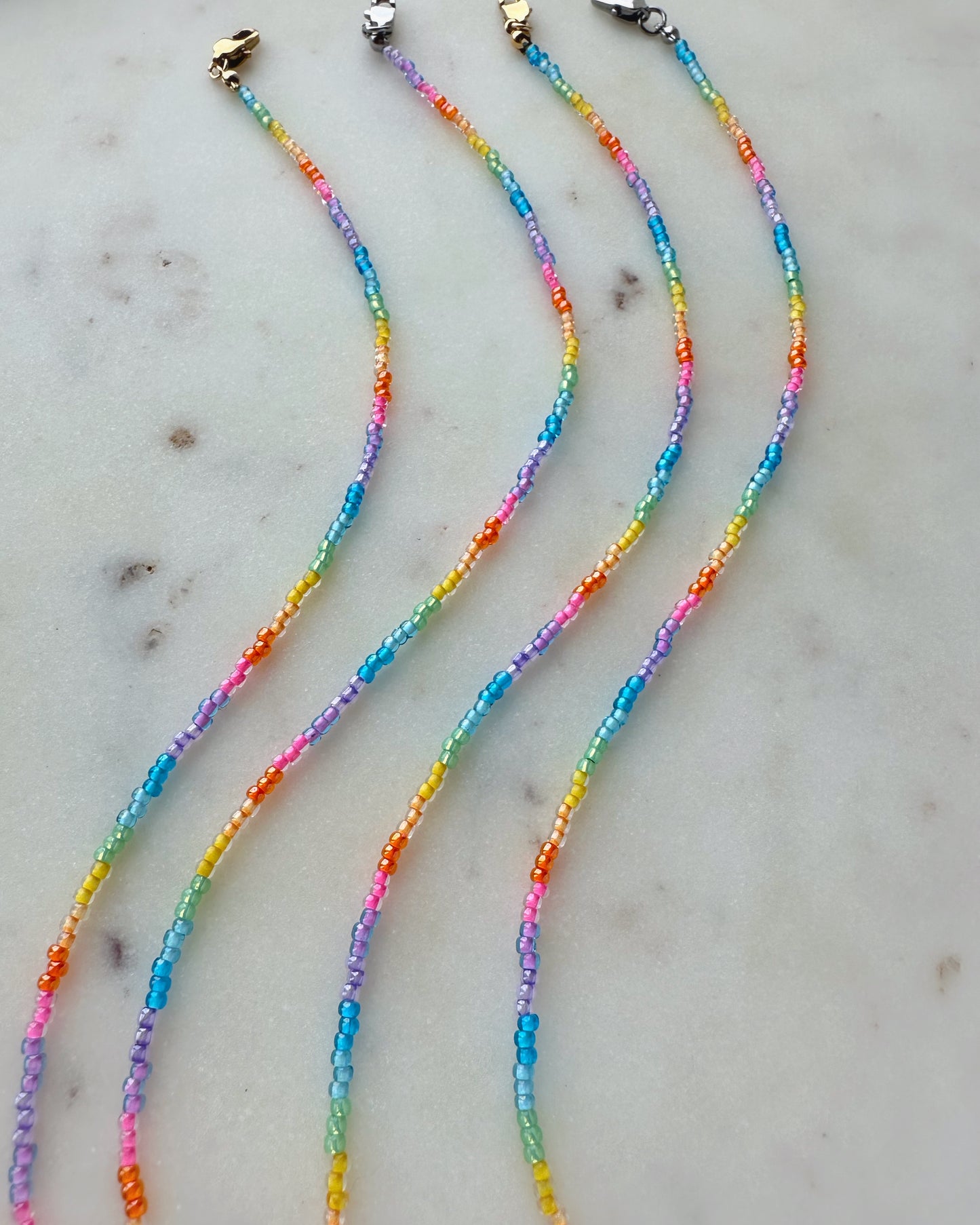 Bright Rainbow anklet