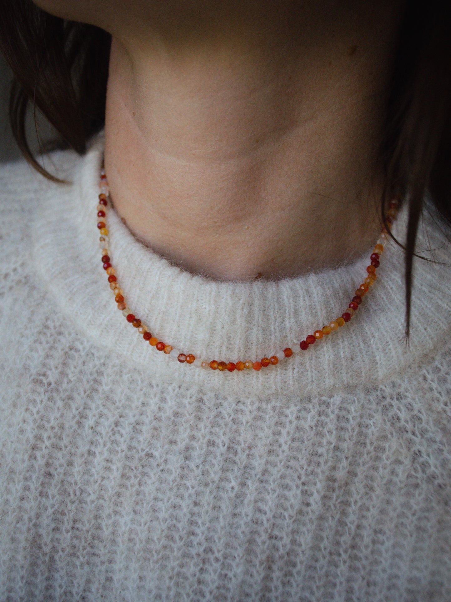 Carnelian necklace
