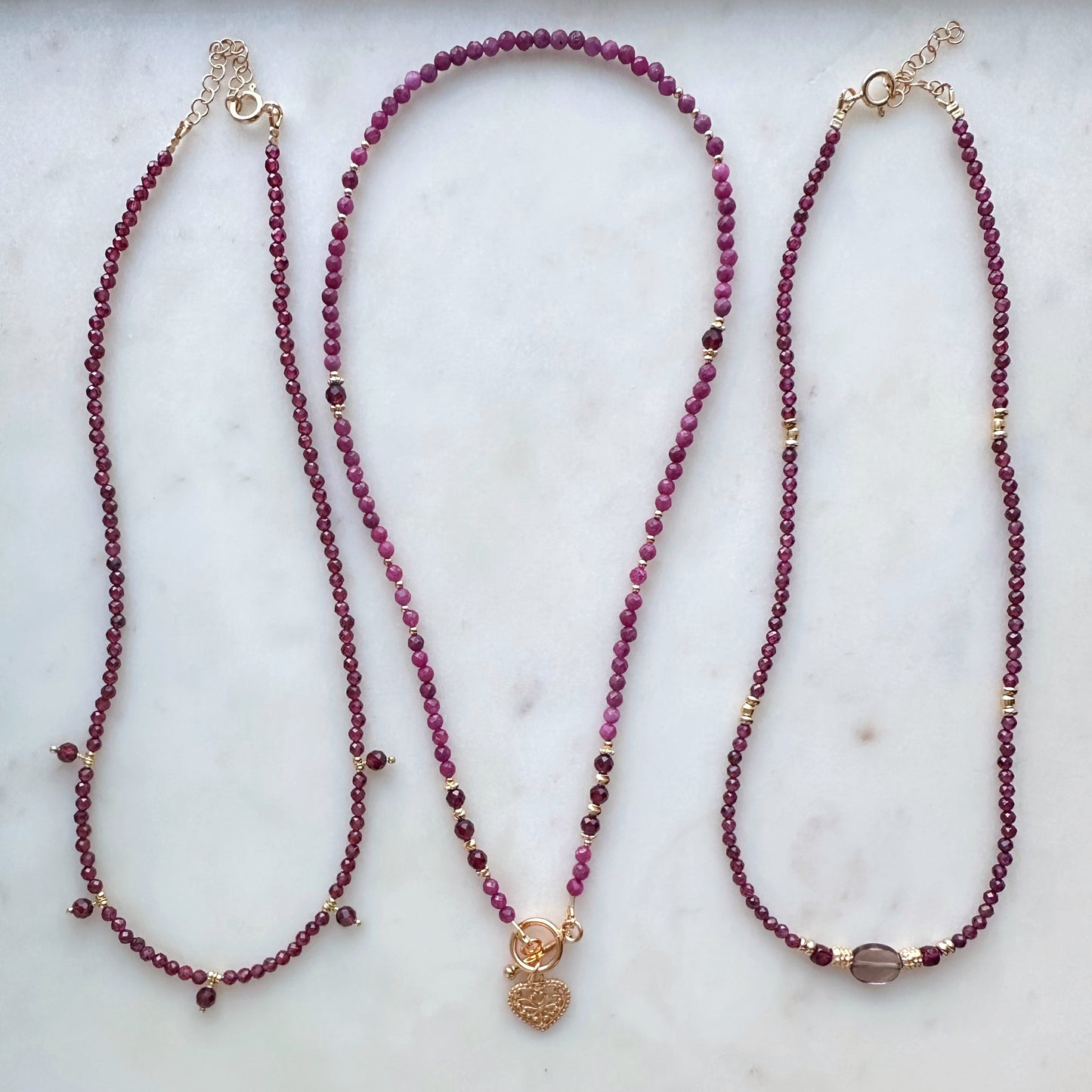 Flame necklace