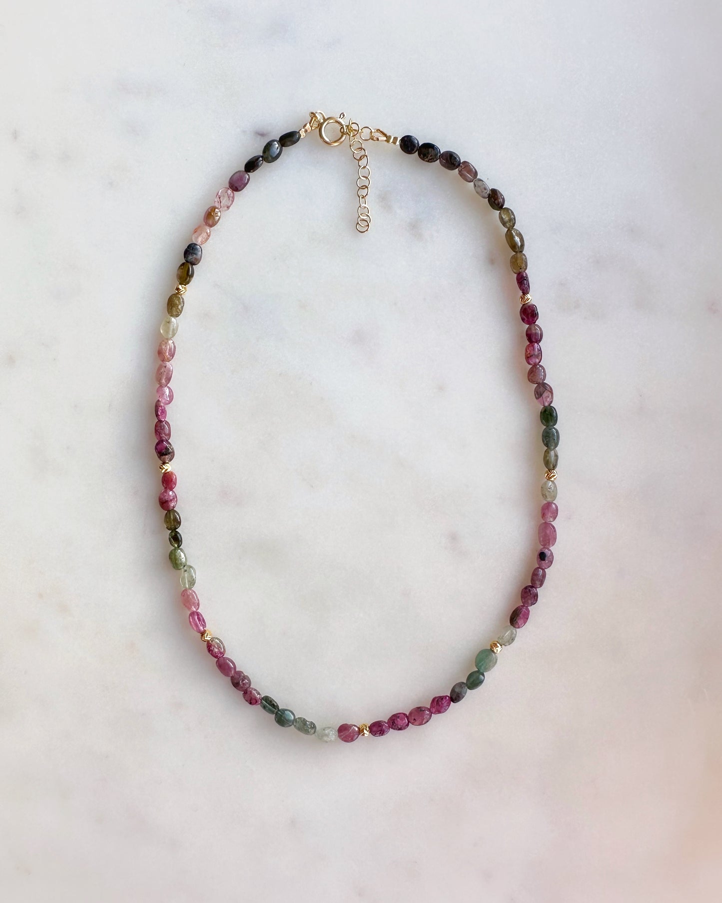 Petal necklace