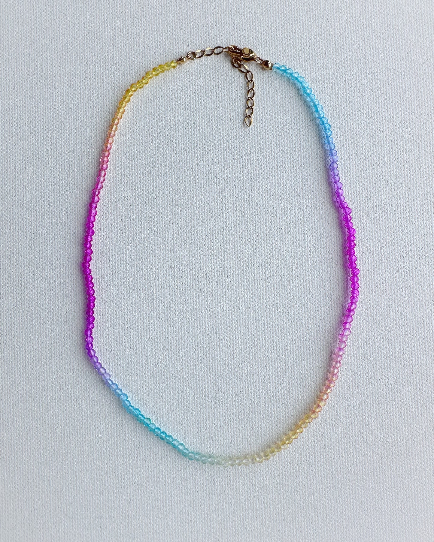 Shimmering Rainbow necklace