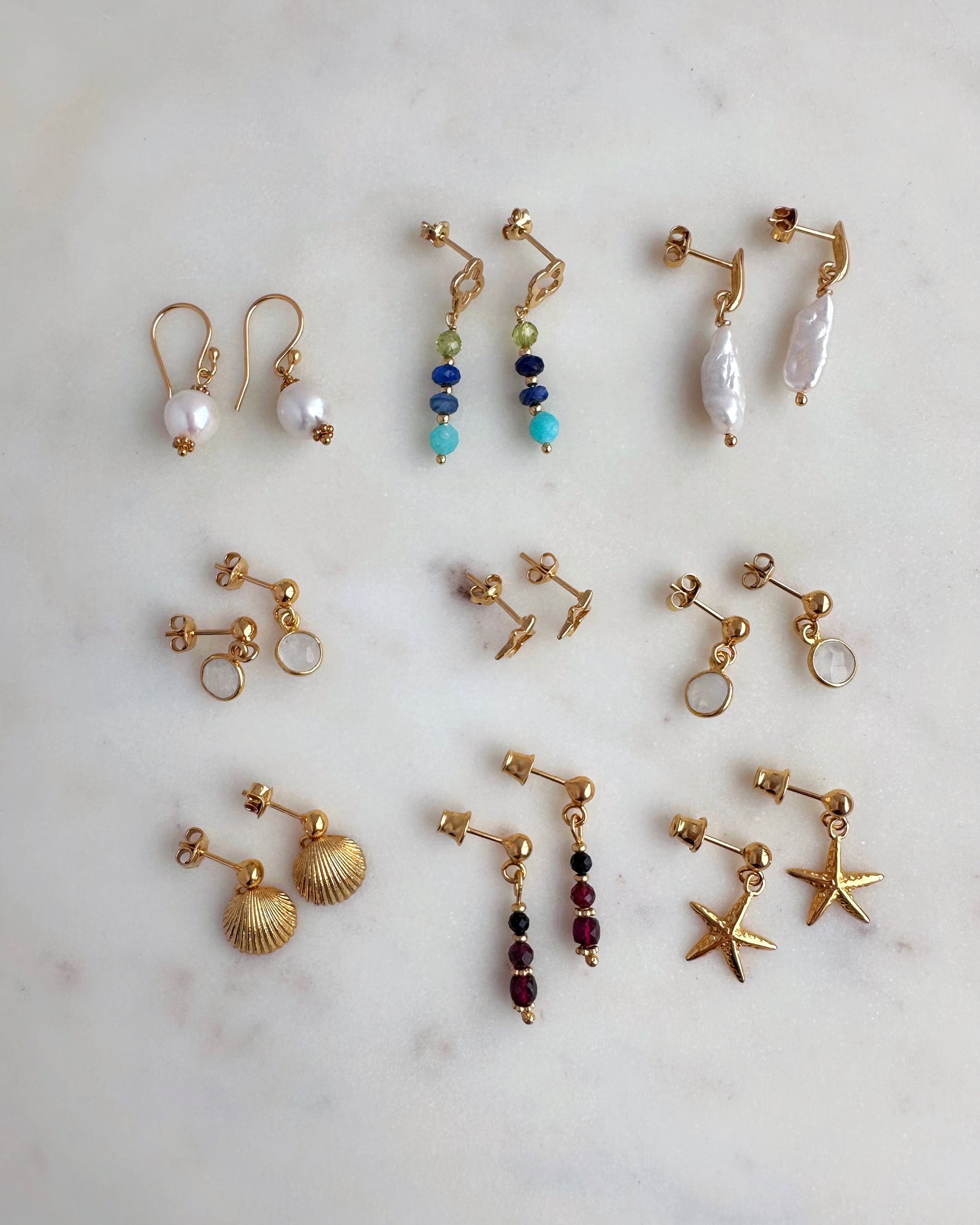 Pearl Ball earrings