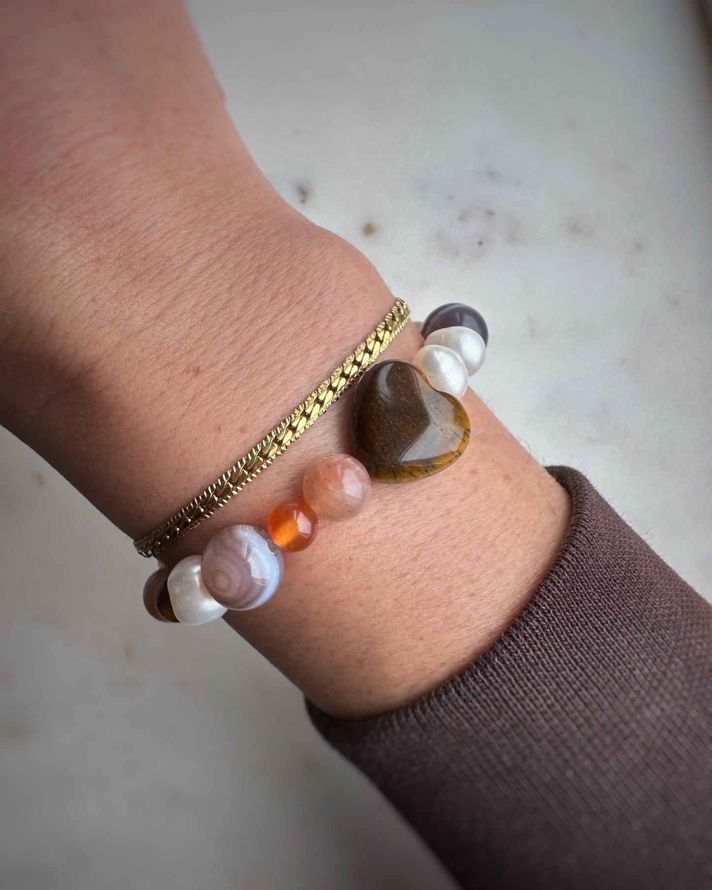 Autumn Love elastic bracelet