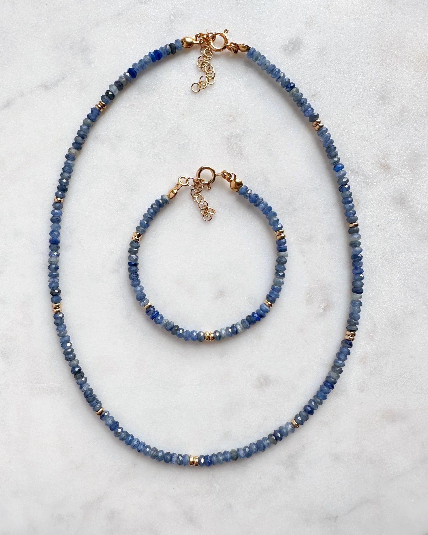 Blue Kyanite necklace