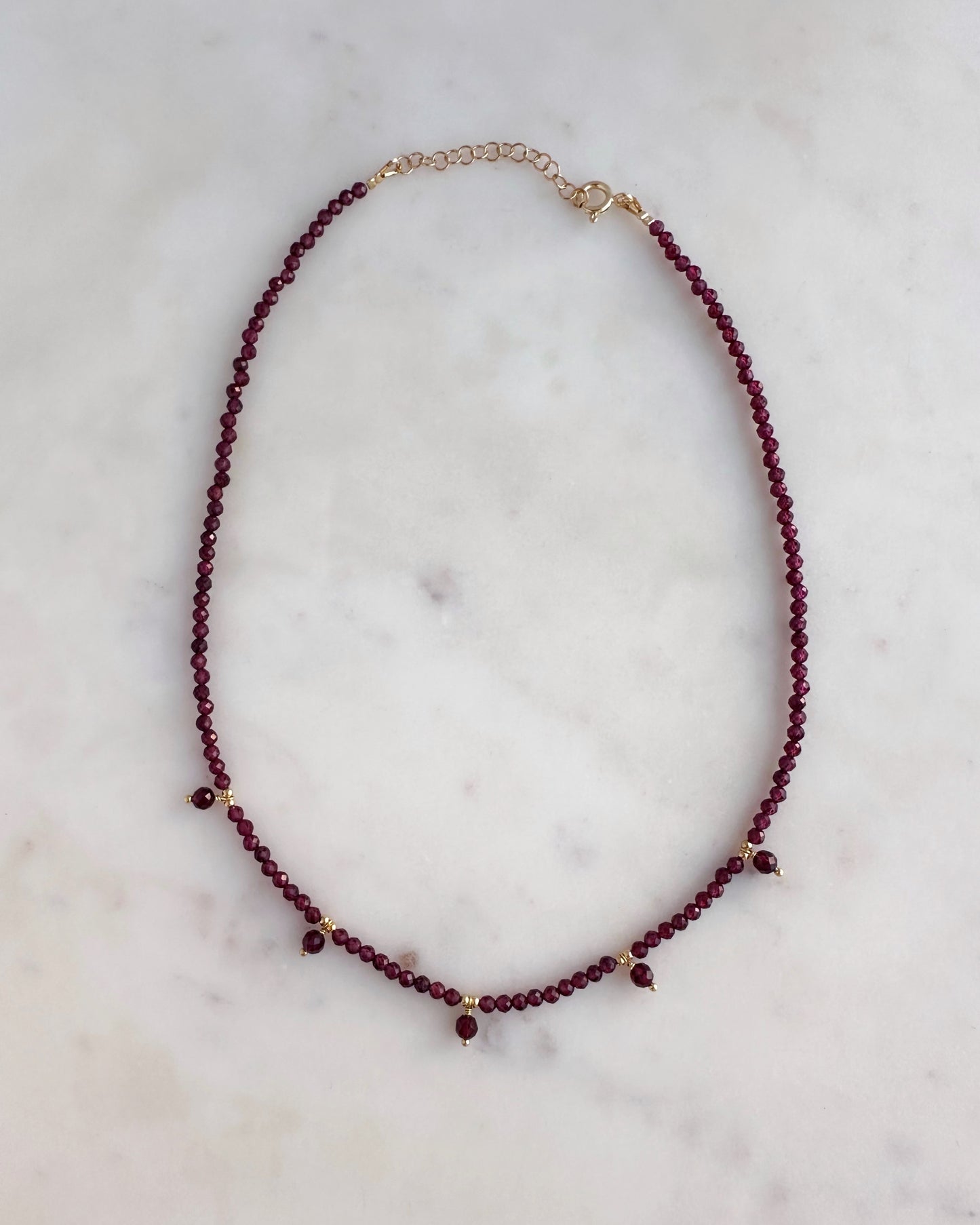 Flame necklace