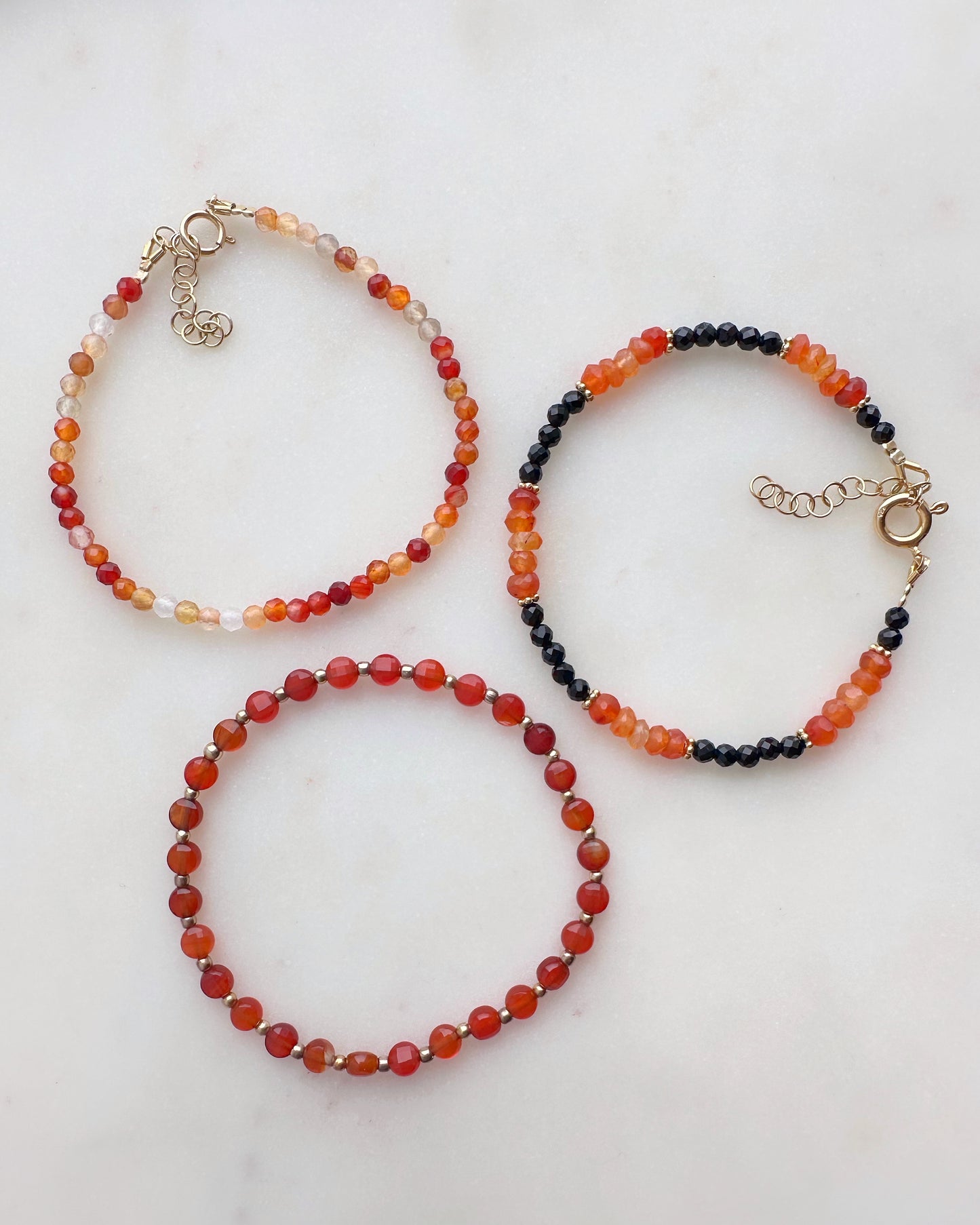 Carnelian bracelet