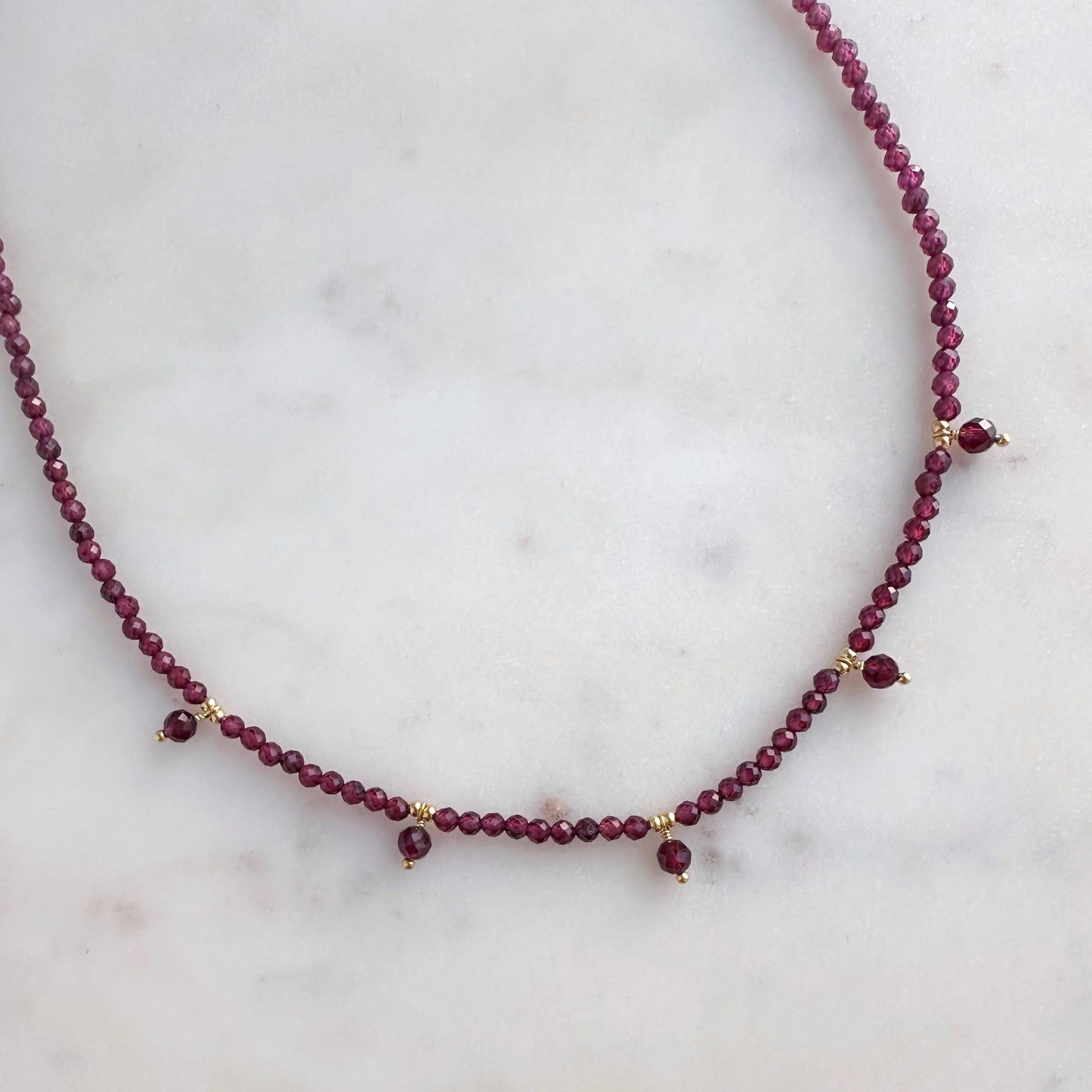 Flame necklace