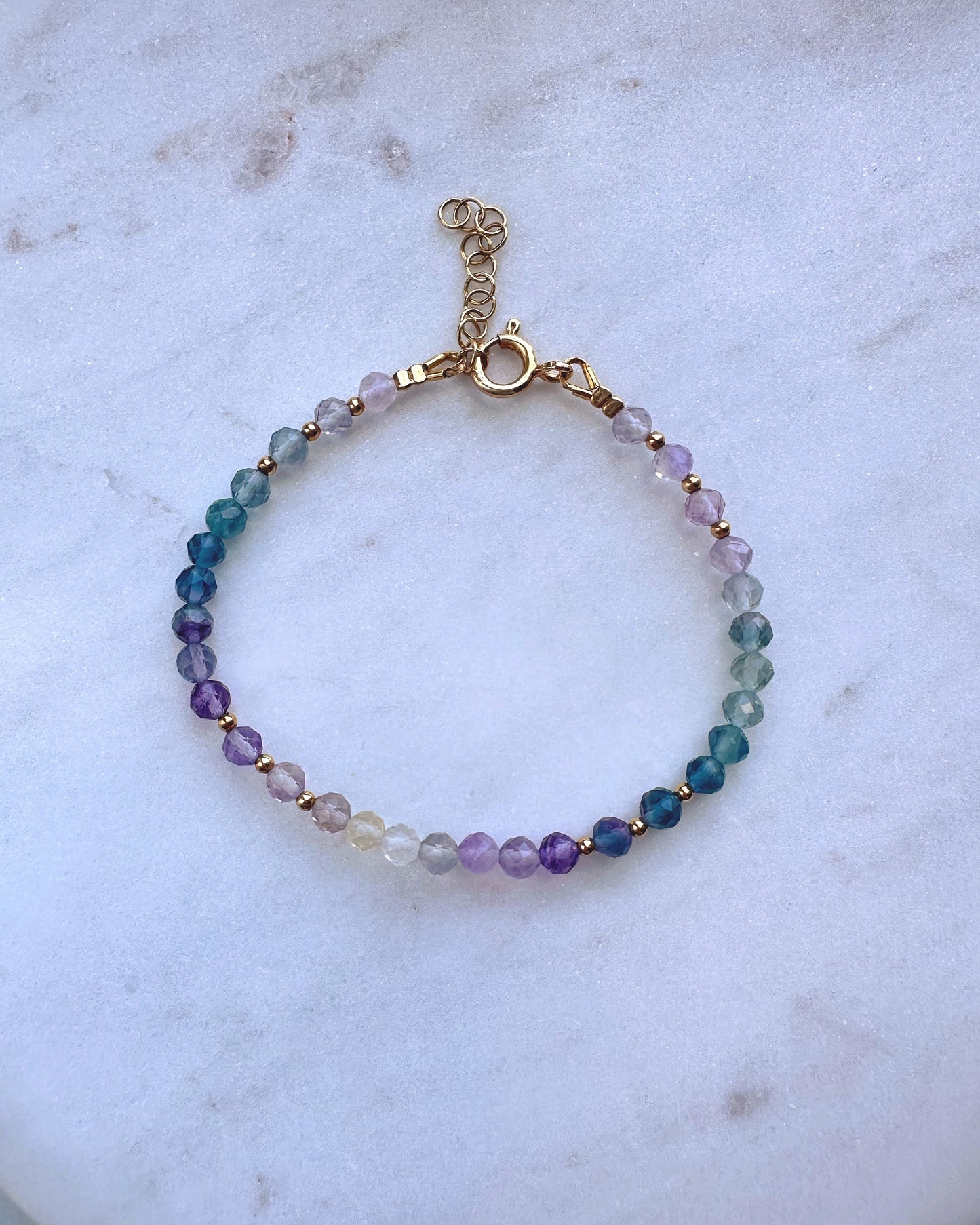 Fluorite bracelet