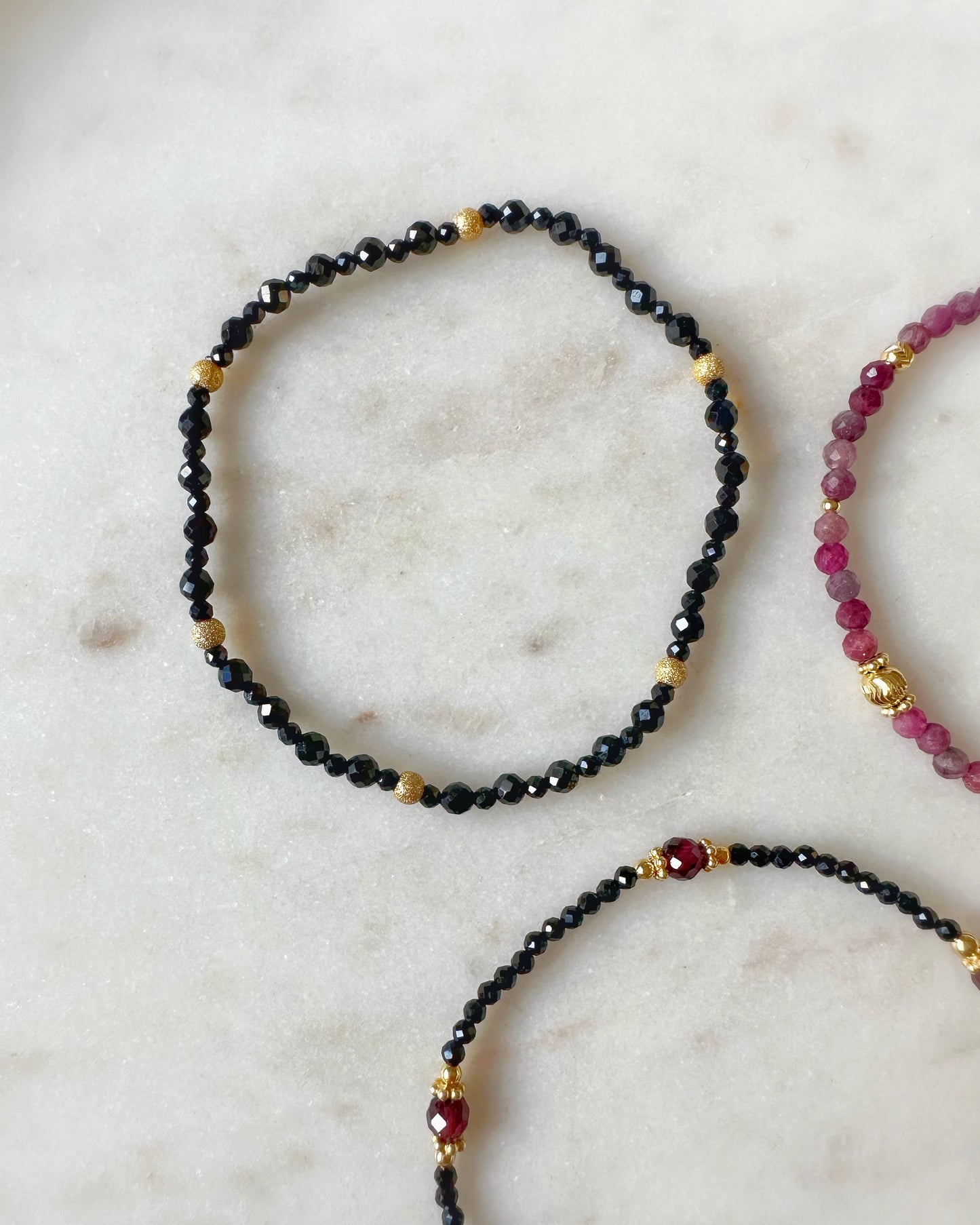 Black Spinel Mix bracelet