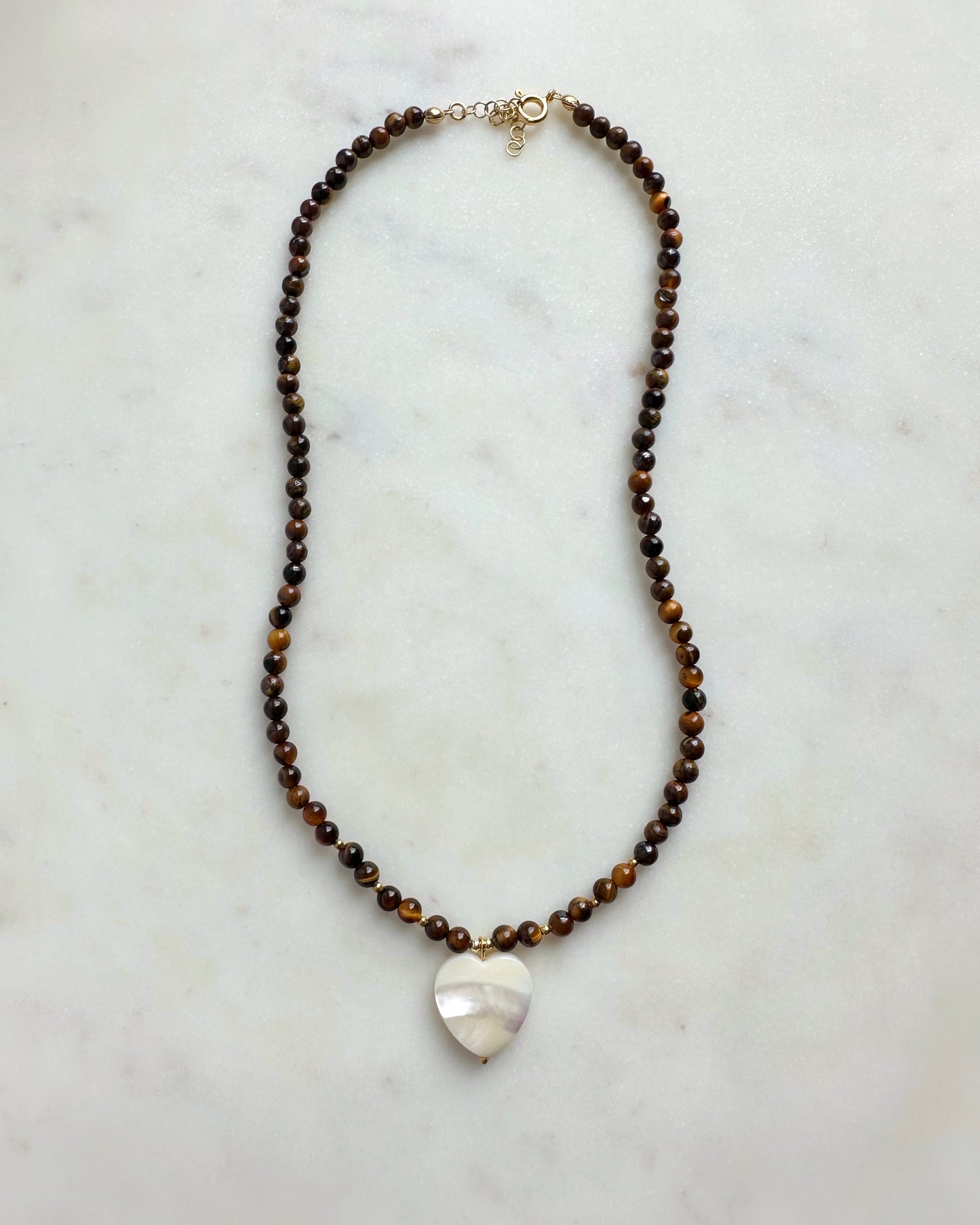 Espresso necklace