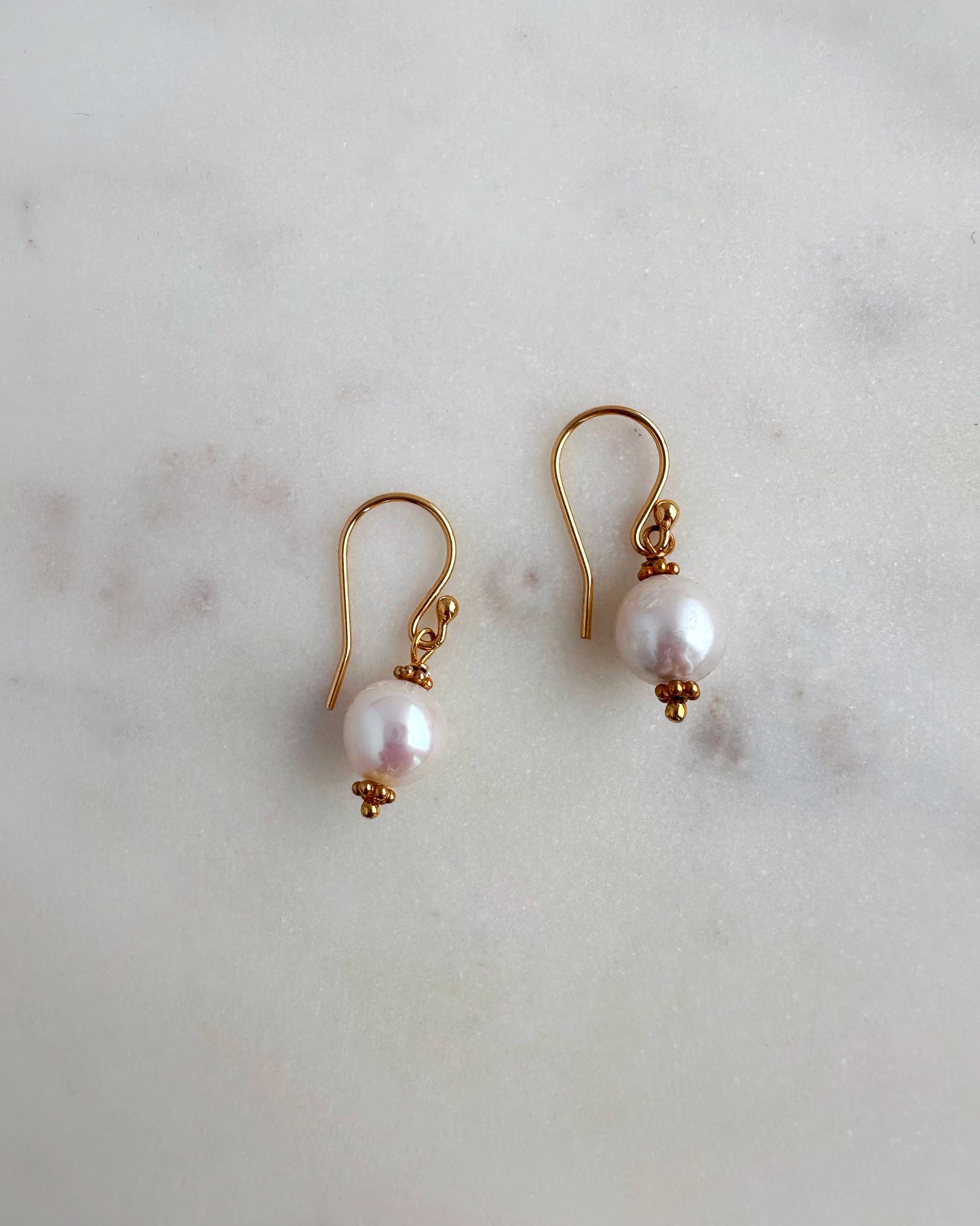 Pearl Ball earrings