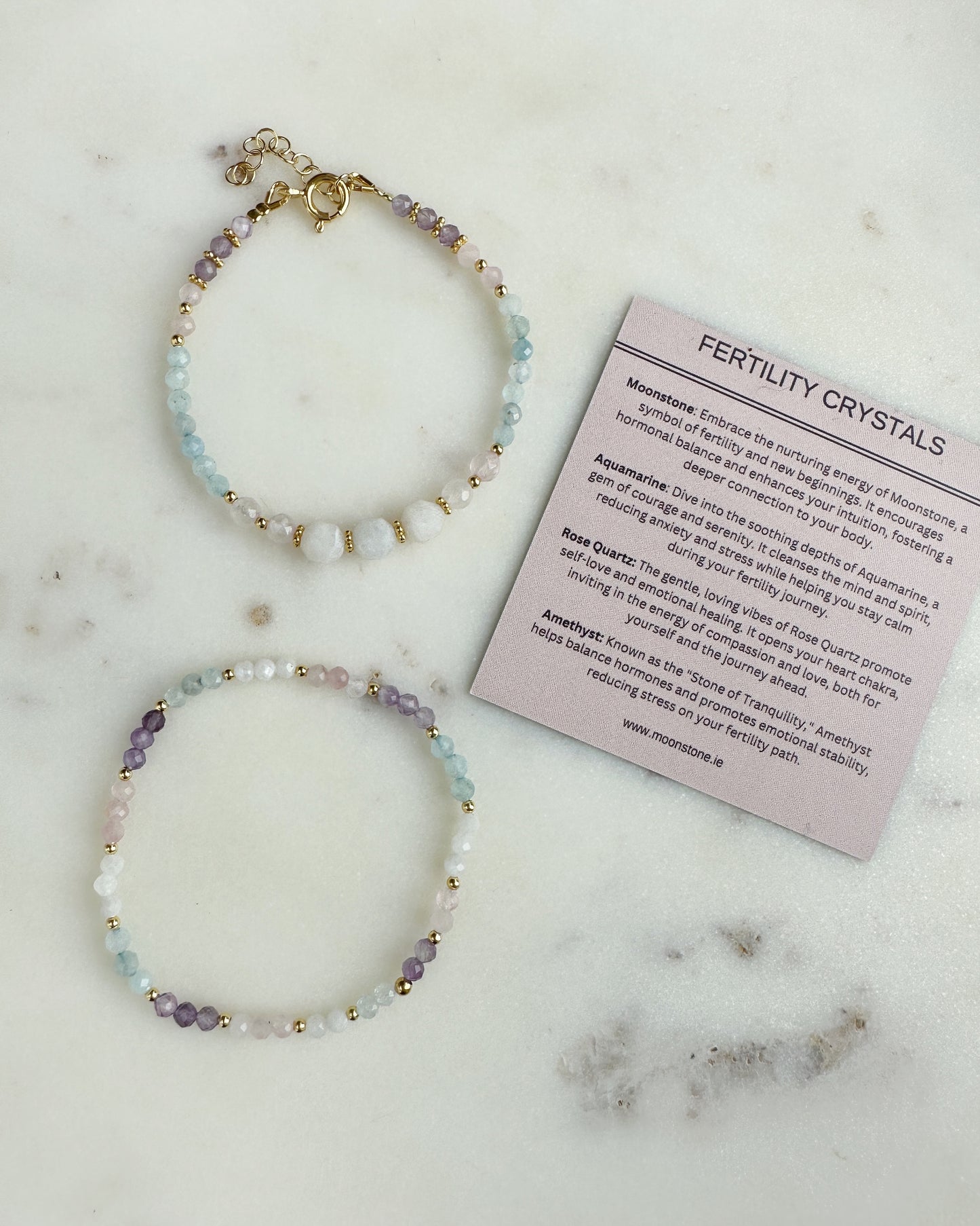 Fertility elastic bracelet