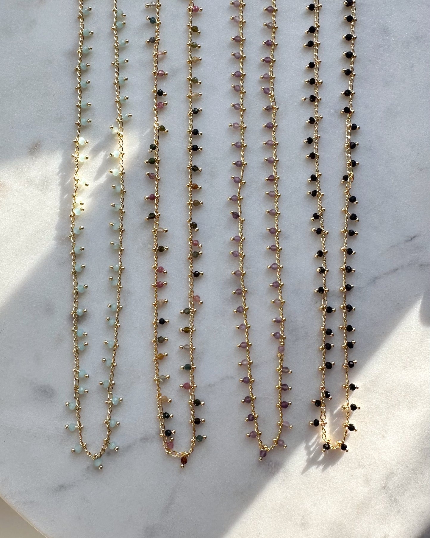 Droplets necklace