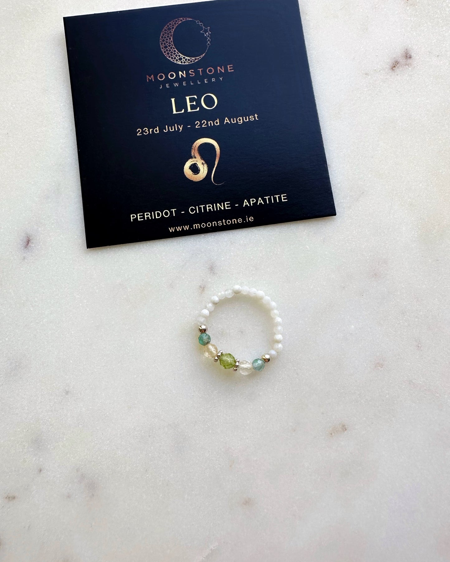 Zodiac - Leo ring
