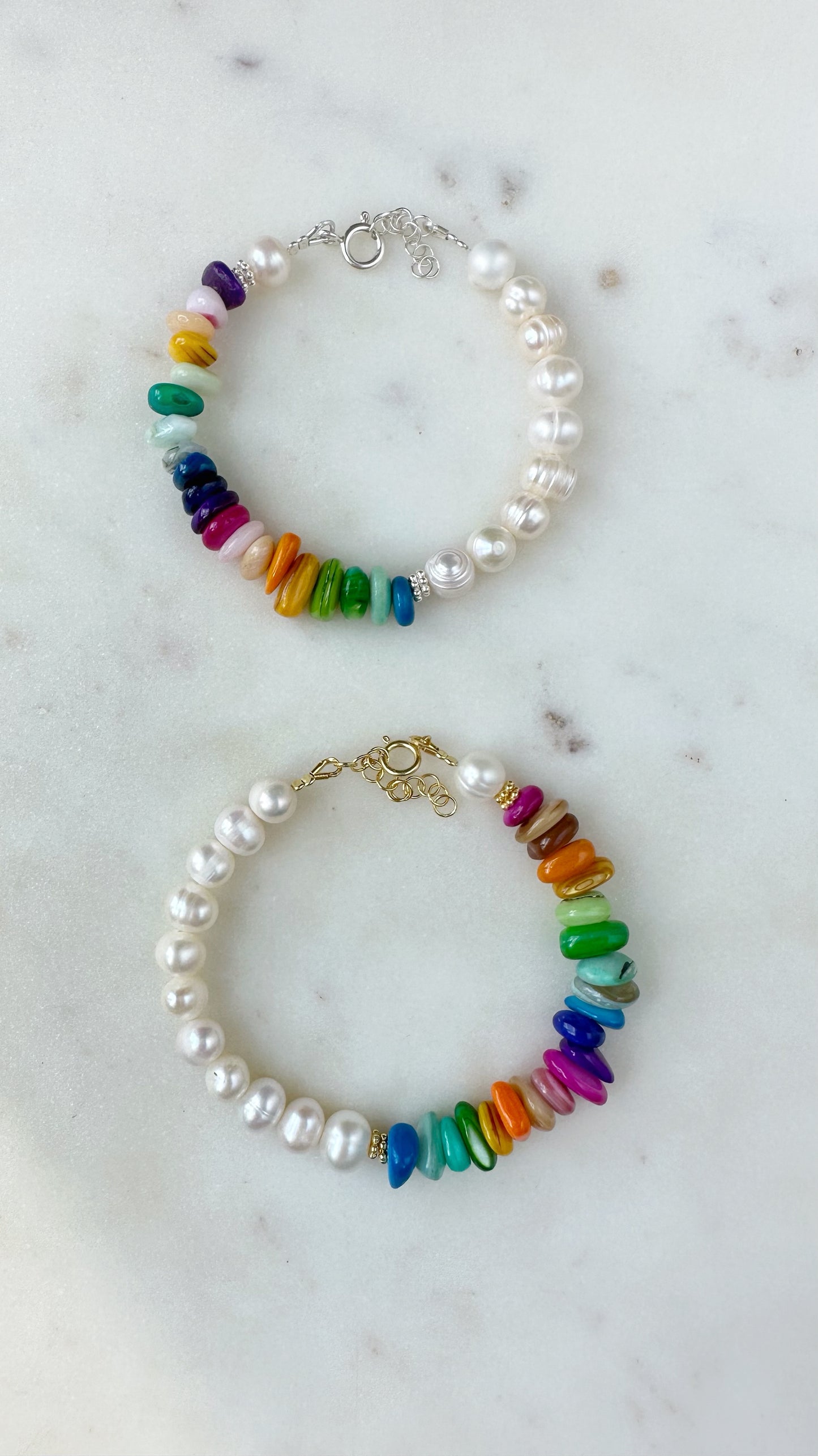 Seaside Rainbow bracelet