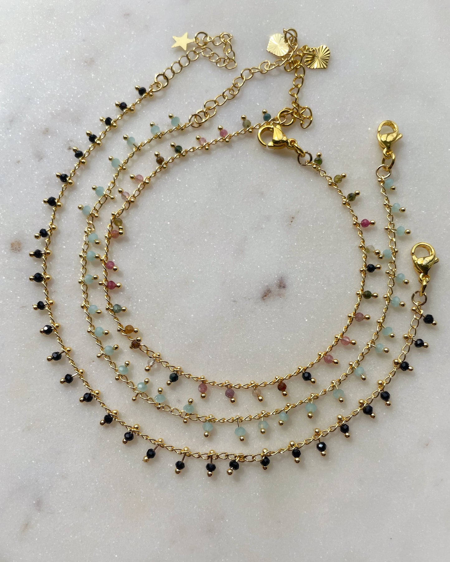 Droplets anklet