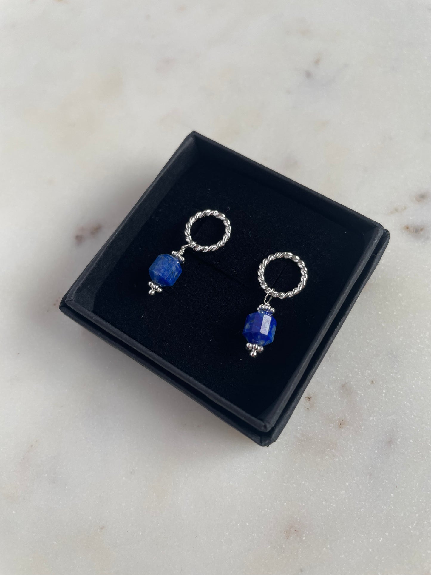 Lapis earrings