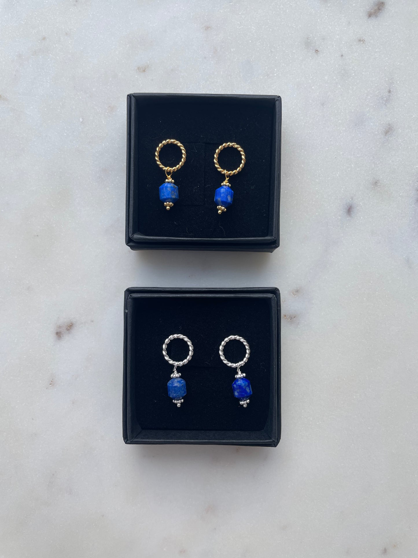 Lapis earrings