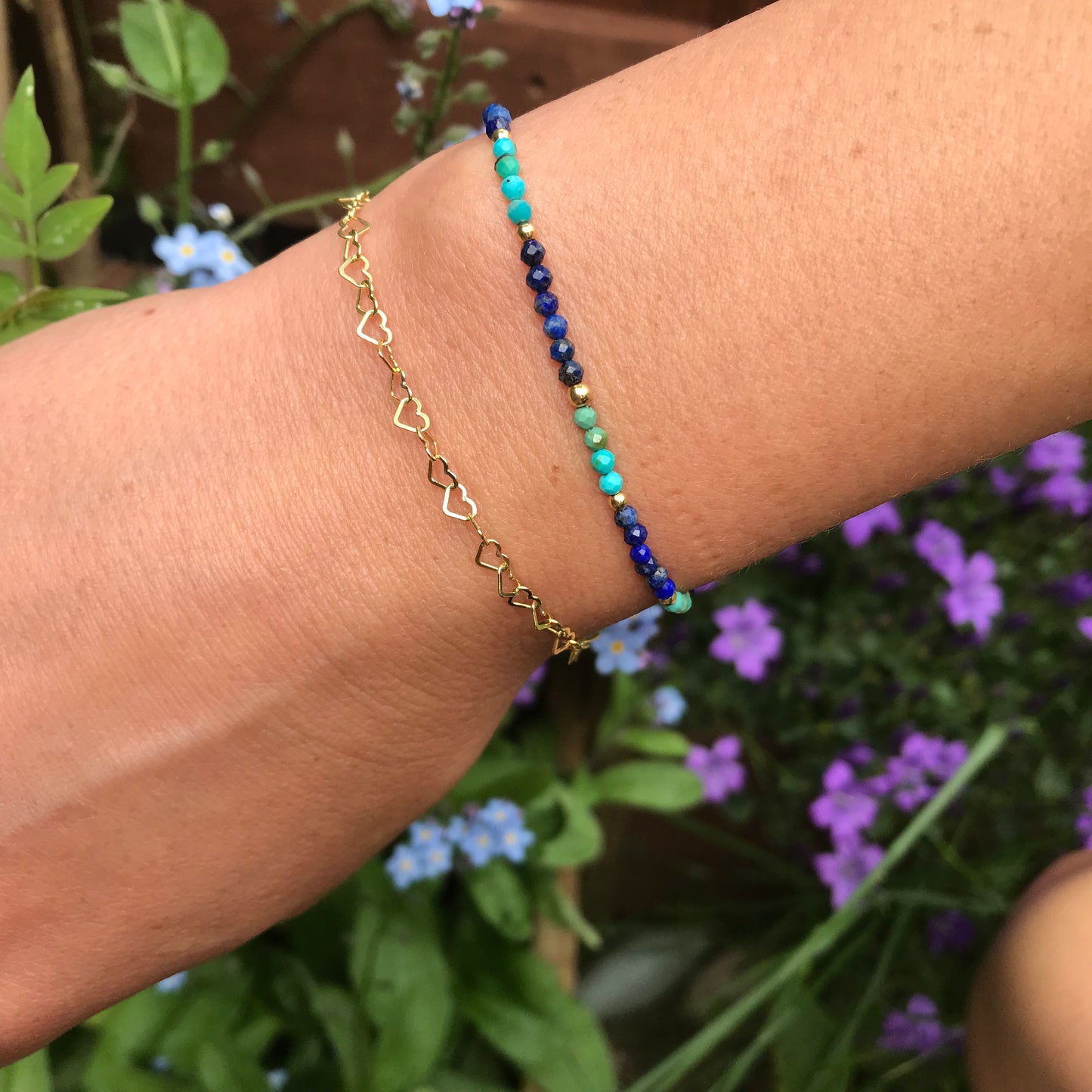 Little Hearts chain bracelet