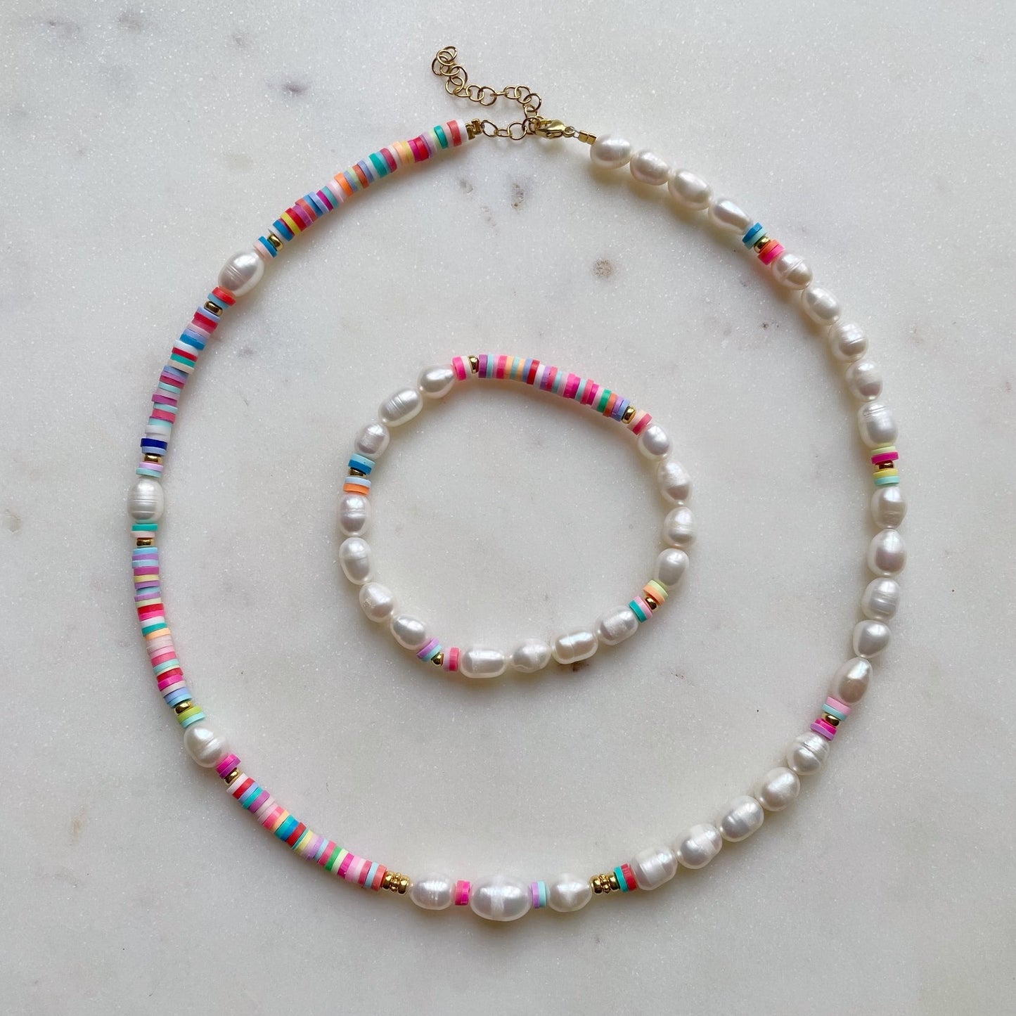 Samana Bay necklace & bracelet set