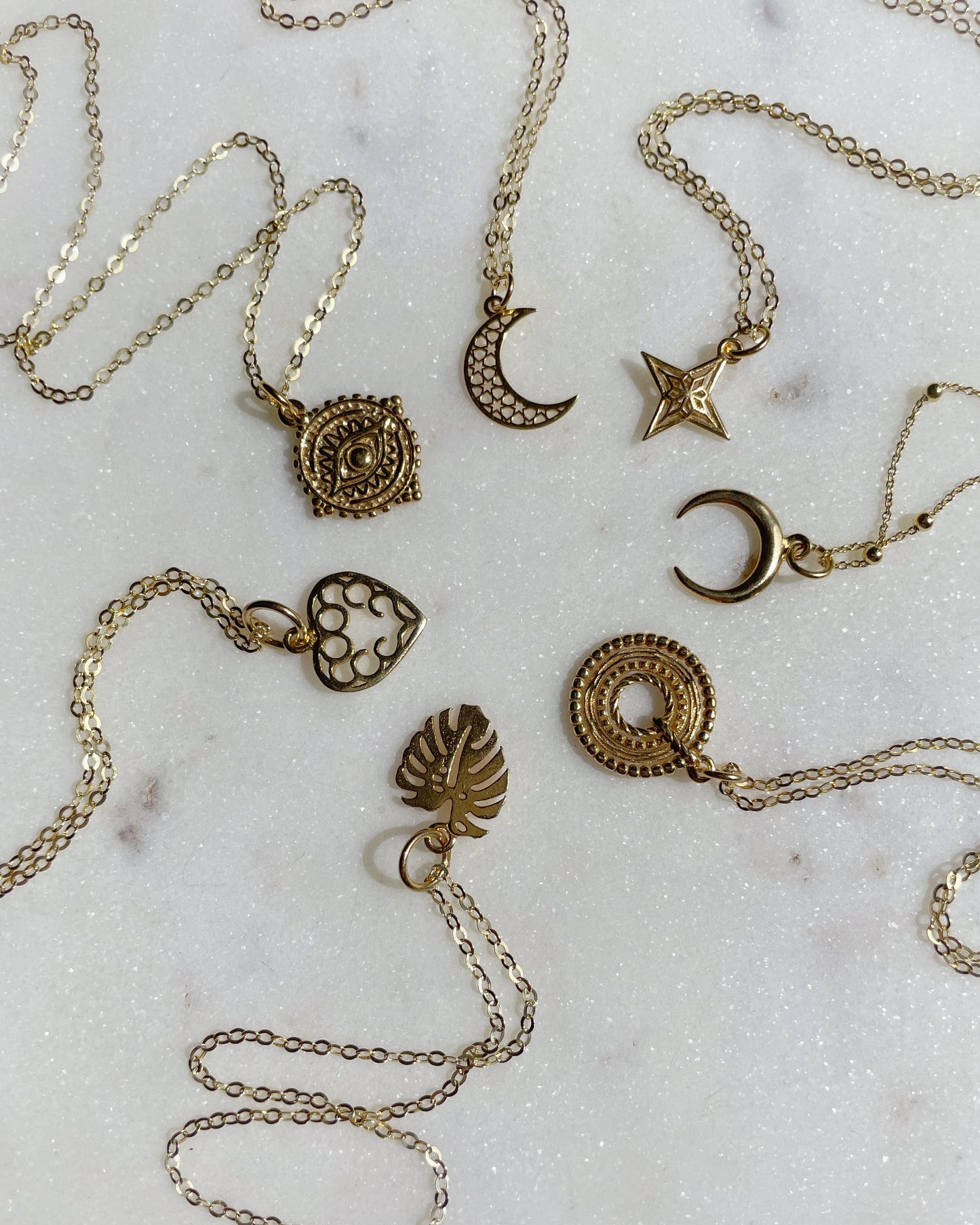 Monstera Leaf necklace