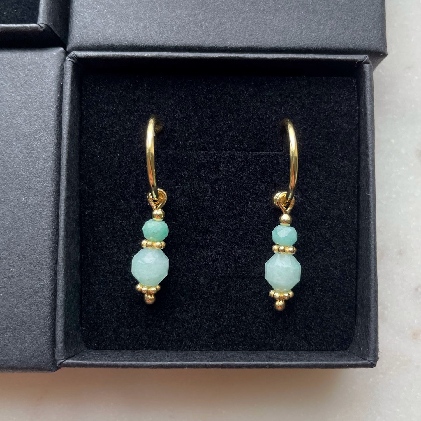 Royal Amazonite earrings