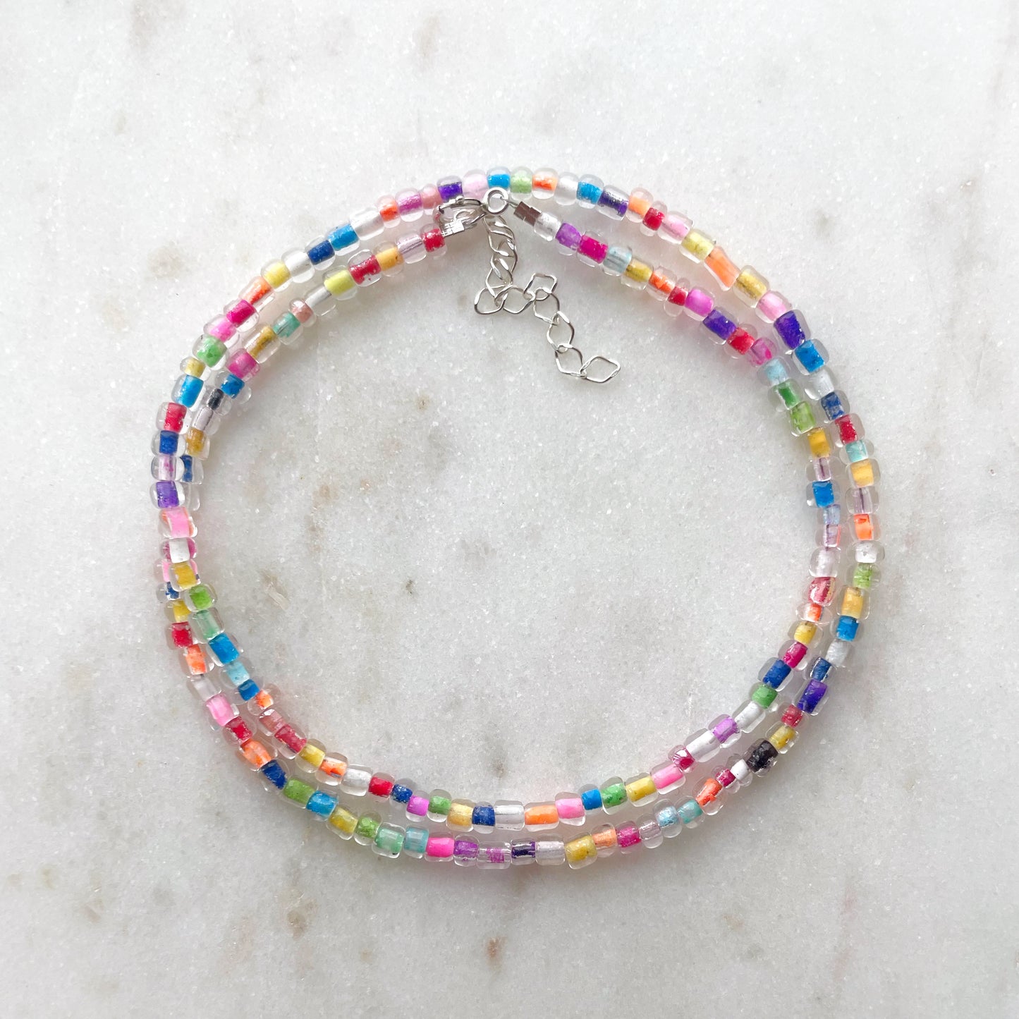 Glass Rainbow necklace