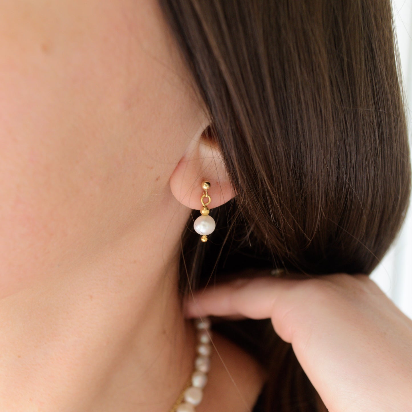 Pearl Drop earrings