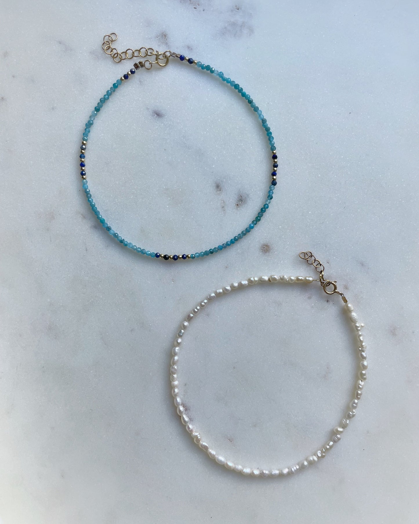 Baby Pearls anklet