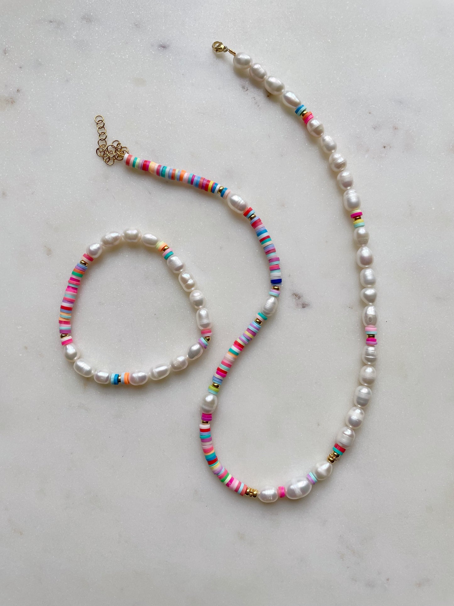Samana Bay necklace & bracelet set