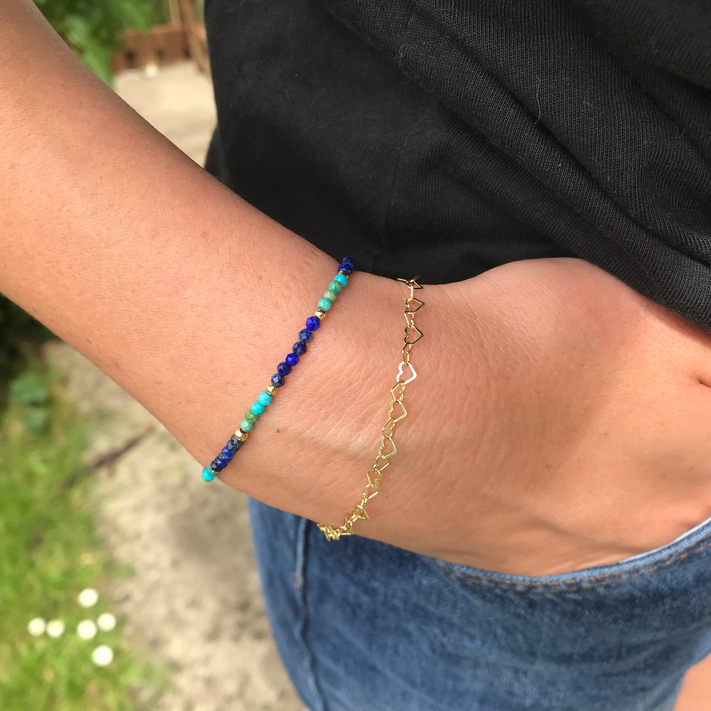 Little Hearts chain bracelet