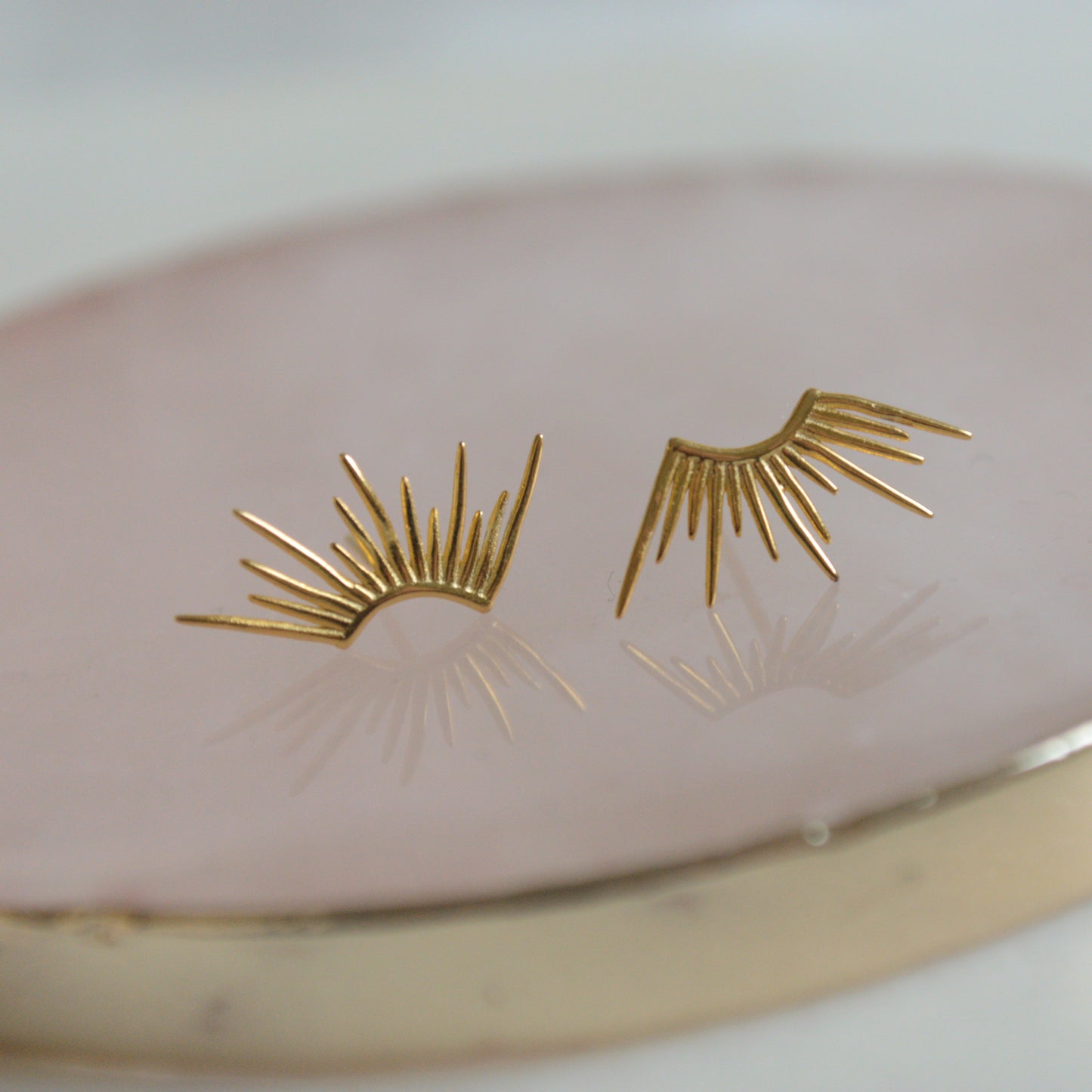 Sunburst earrings