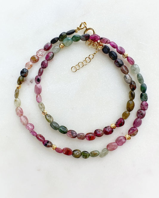 Petal necklace