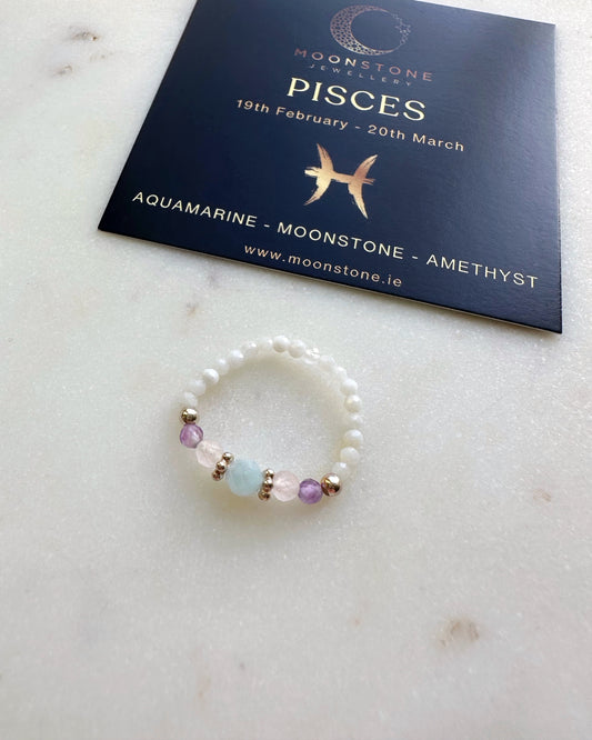 Zodiac - Pisces ring