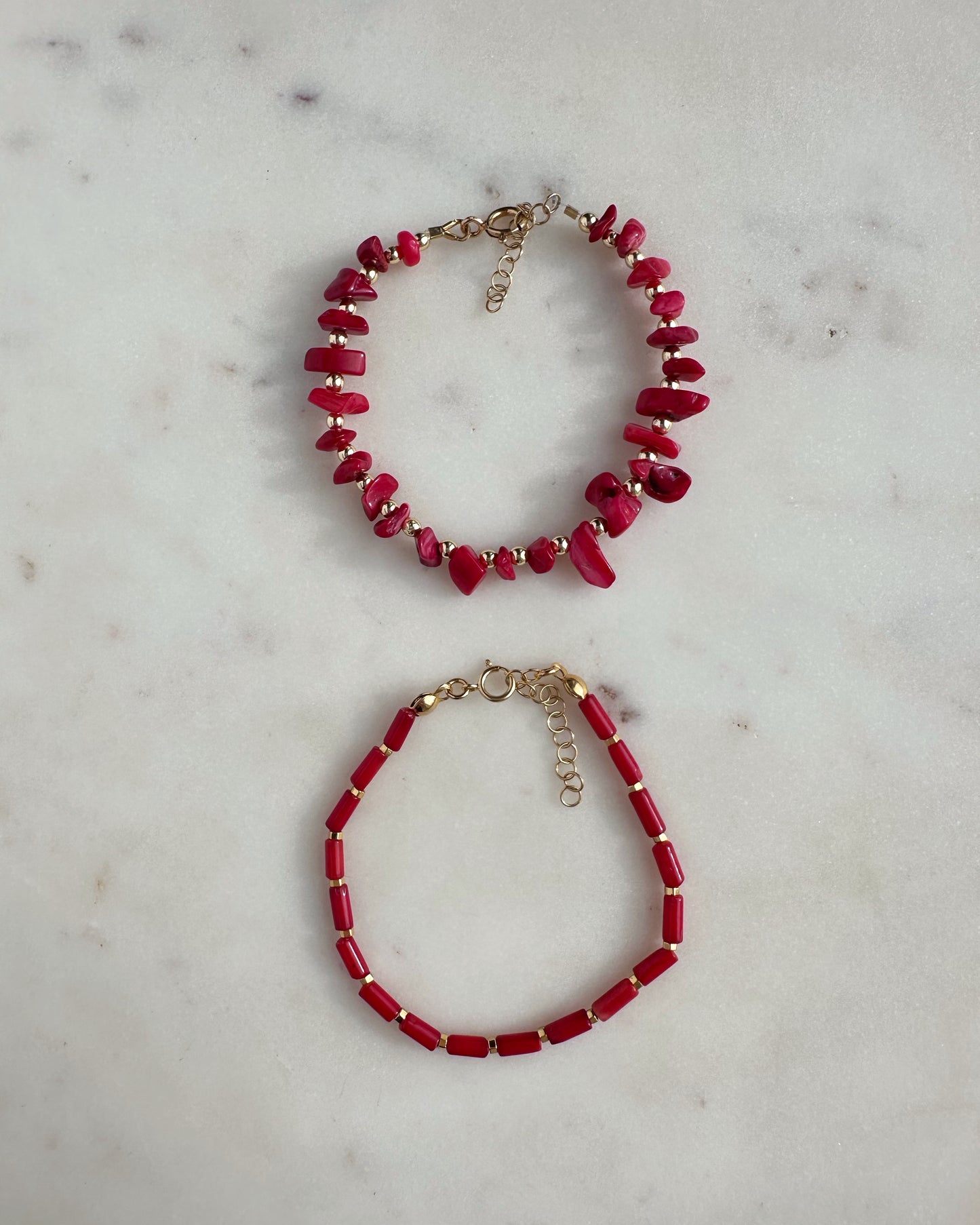 Red Coral bracelet