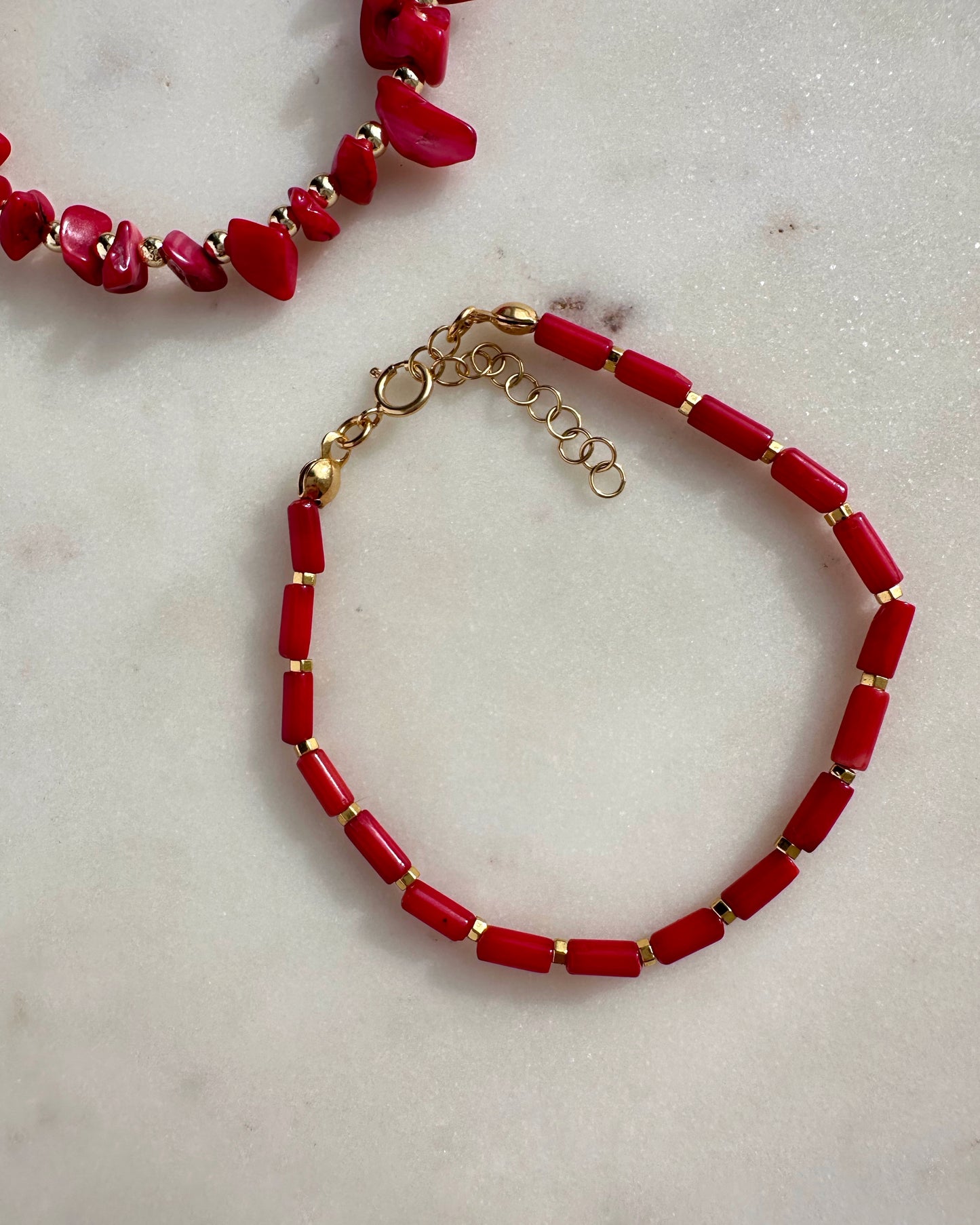 Red Coral bracelet