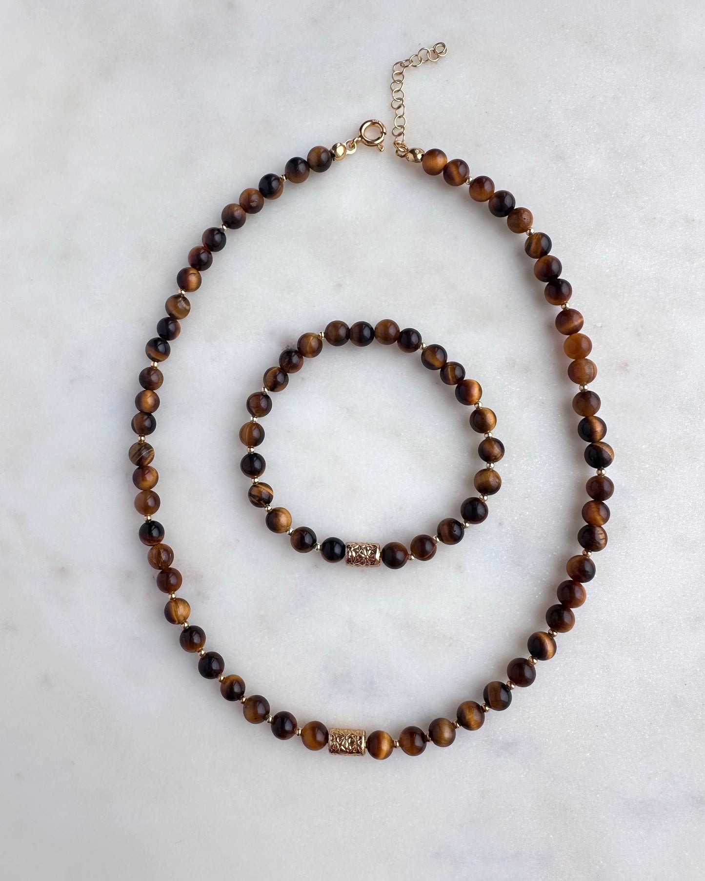 TIGER EYE necklace