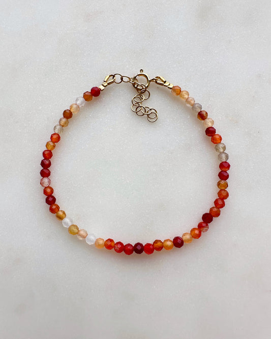 Carnelian bracelet