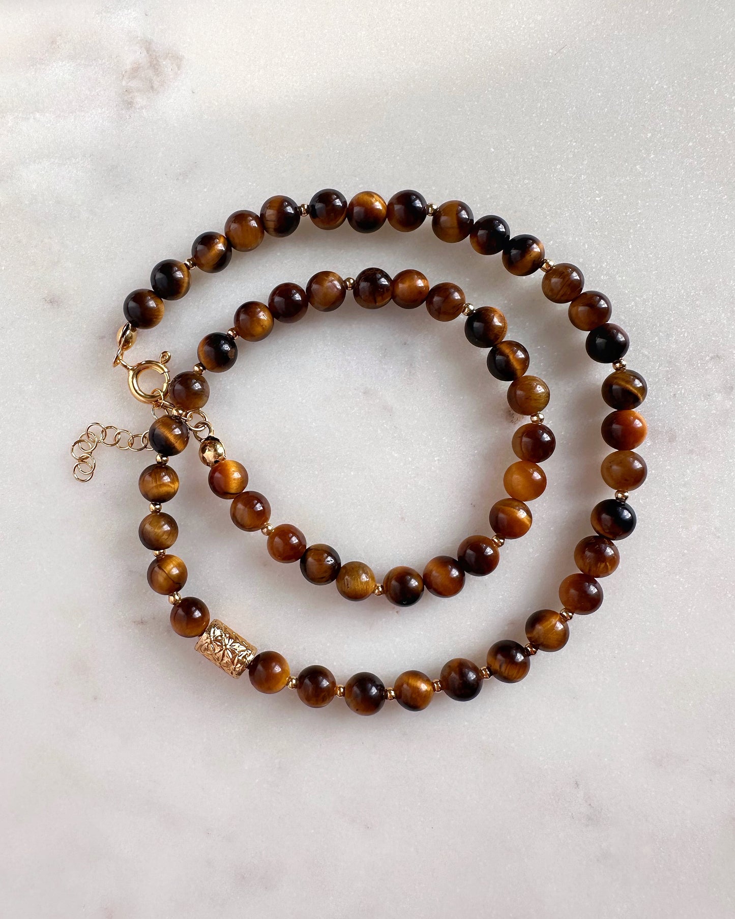 TIGER EYE necklace