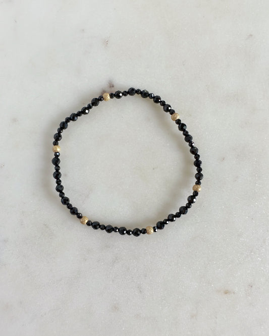 Black Spinel Mix bracelet
