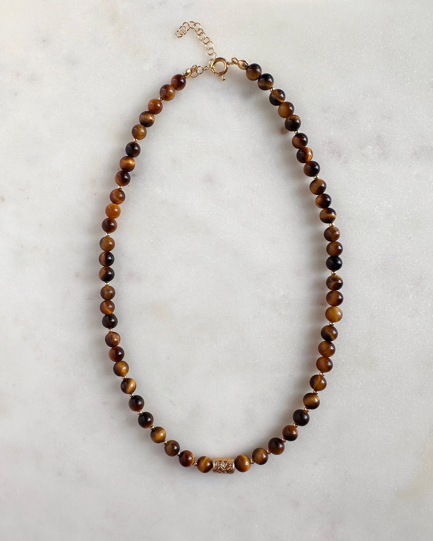 TIGER EYE necklace