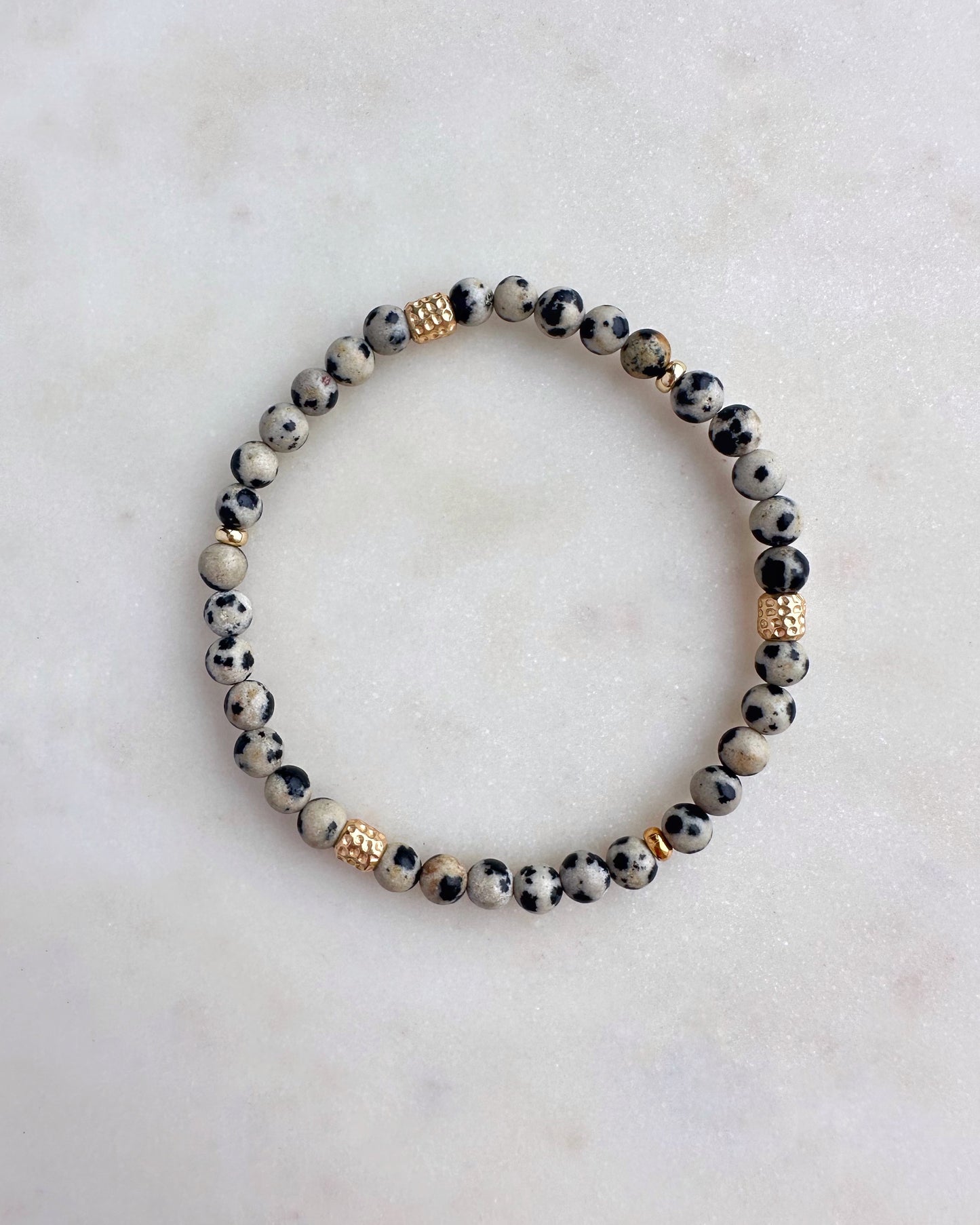 Dalmatian Jasper bracelet