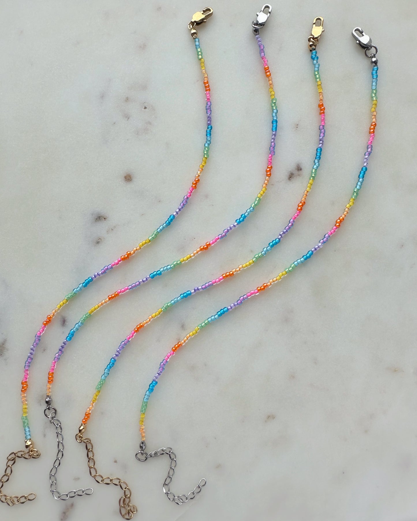 Bright Rainbow anklet