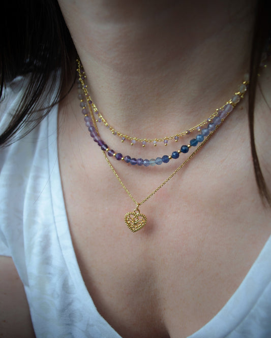 Fluorite necklace