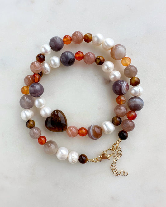 Autumn Love necklace