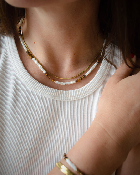 Earth and Ocean necklace