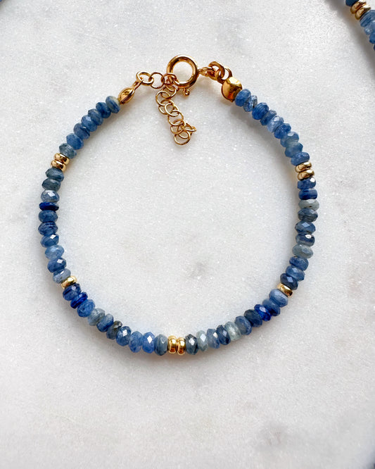 Blue Kyanite bracelet