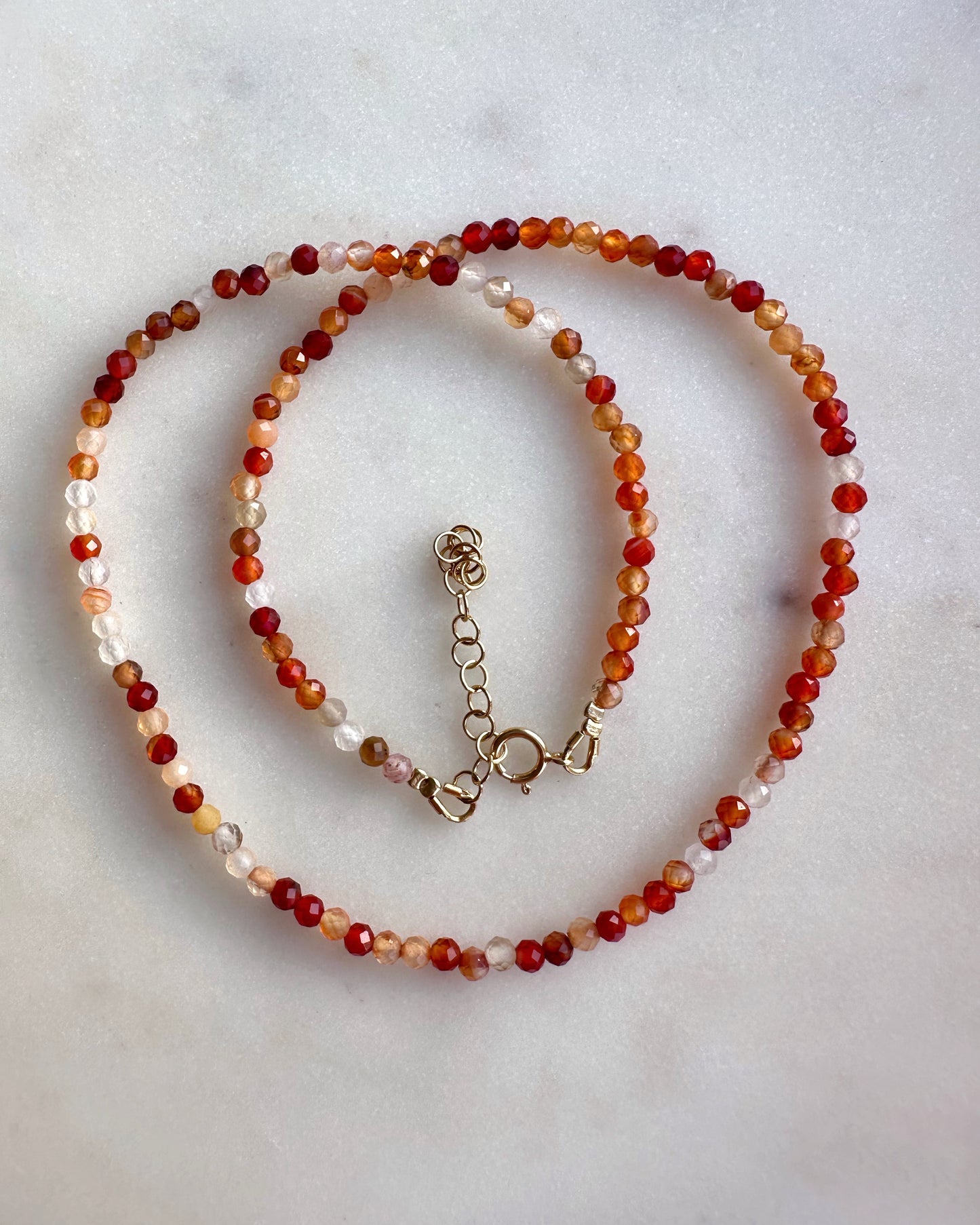 Carnelian necklace